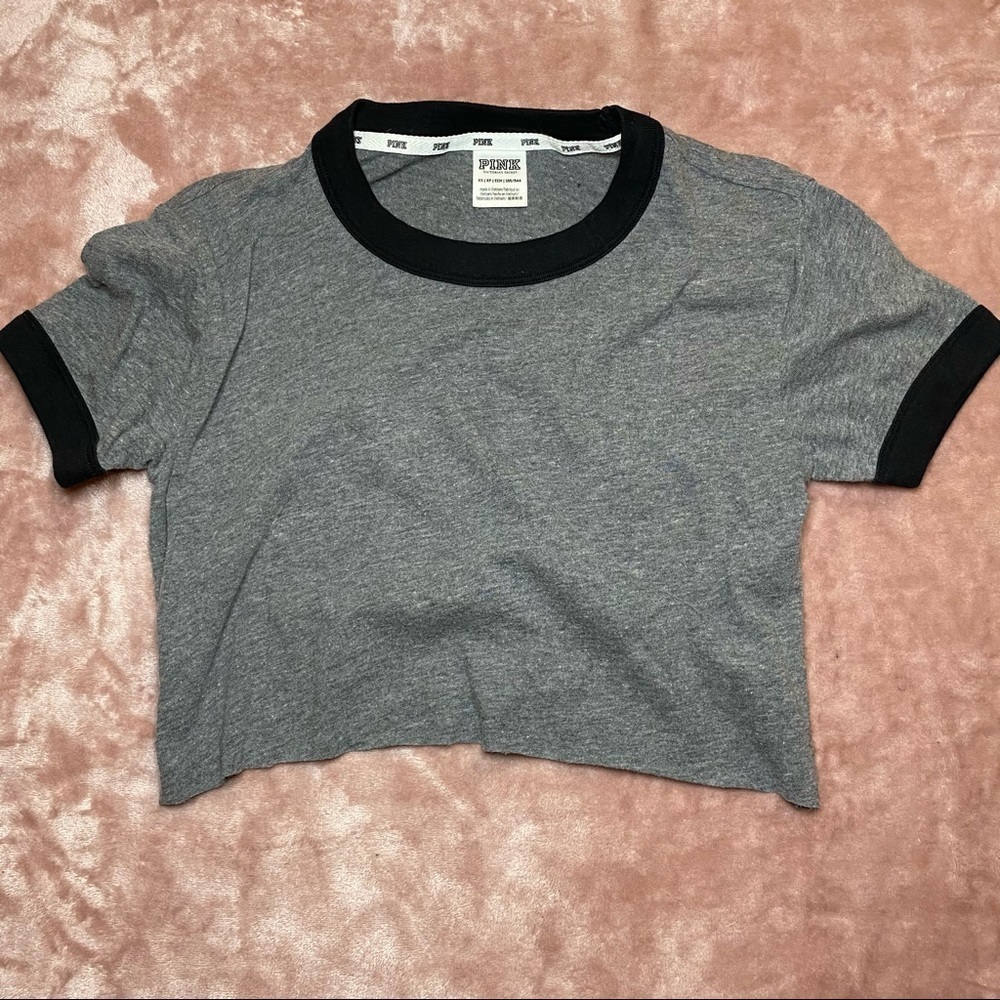 VICTORIA’S Secret PINK Crop Tee